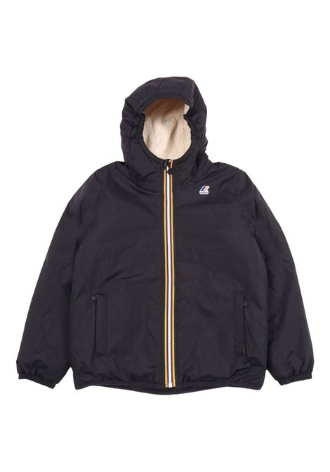 Piumino Orsetto con logo K-WAY KIDS | K7142TWUSY